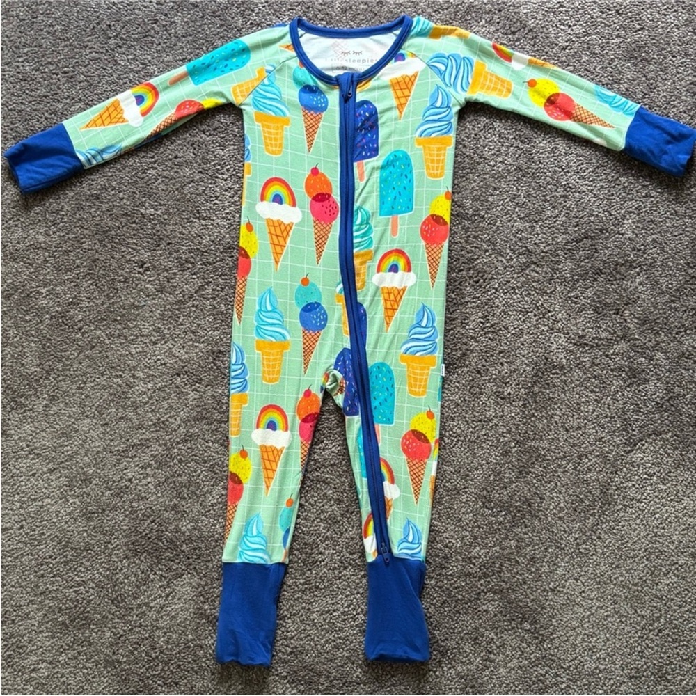 Little Sleepies Rainbow Sprinkles Zippy 6-12